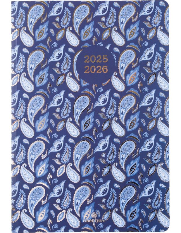 OBERTHUR Agenda Firenze 25 1 semaine sur 2 pages 17x24,5cm Paisley