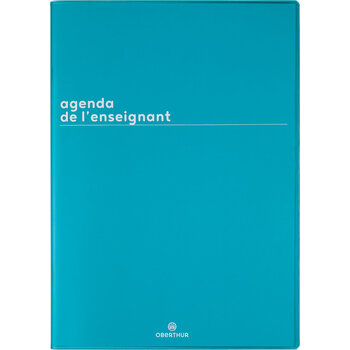 OBERTHUR Agenda Enseignant 21,5x30cm Boréal Vert