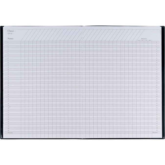 OBERTHUR Agenda Enseignant 21,5x30cm Boréal Rouge