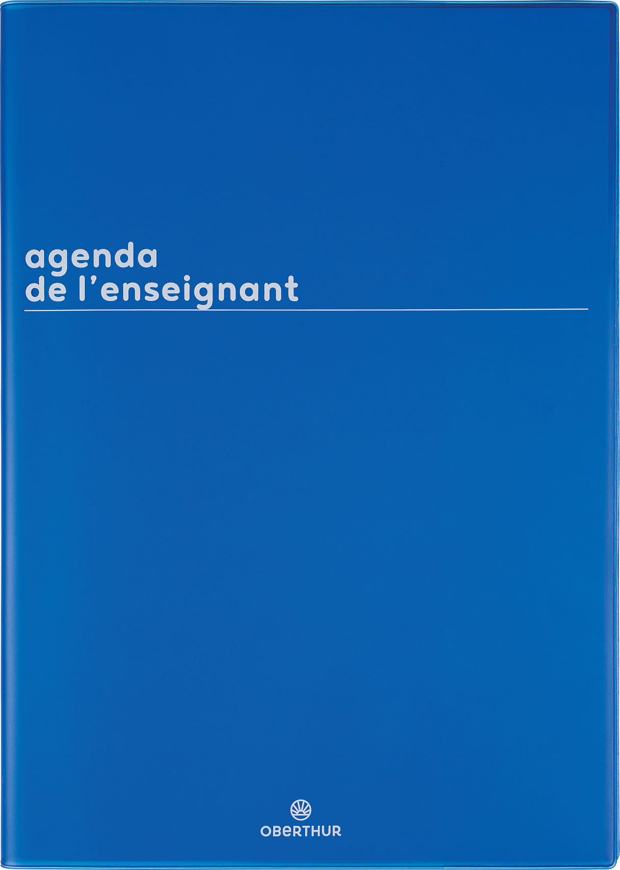OBERTHUR Agenda Enseignant 21,5x30cm Boréal Bleu