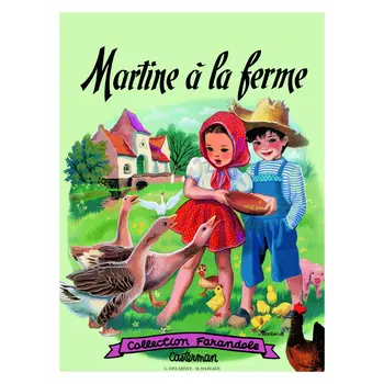 LES JOLIES PLANCHES Planche Martine à la ferme
