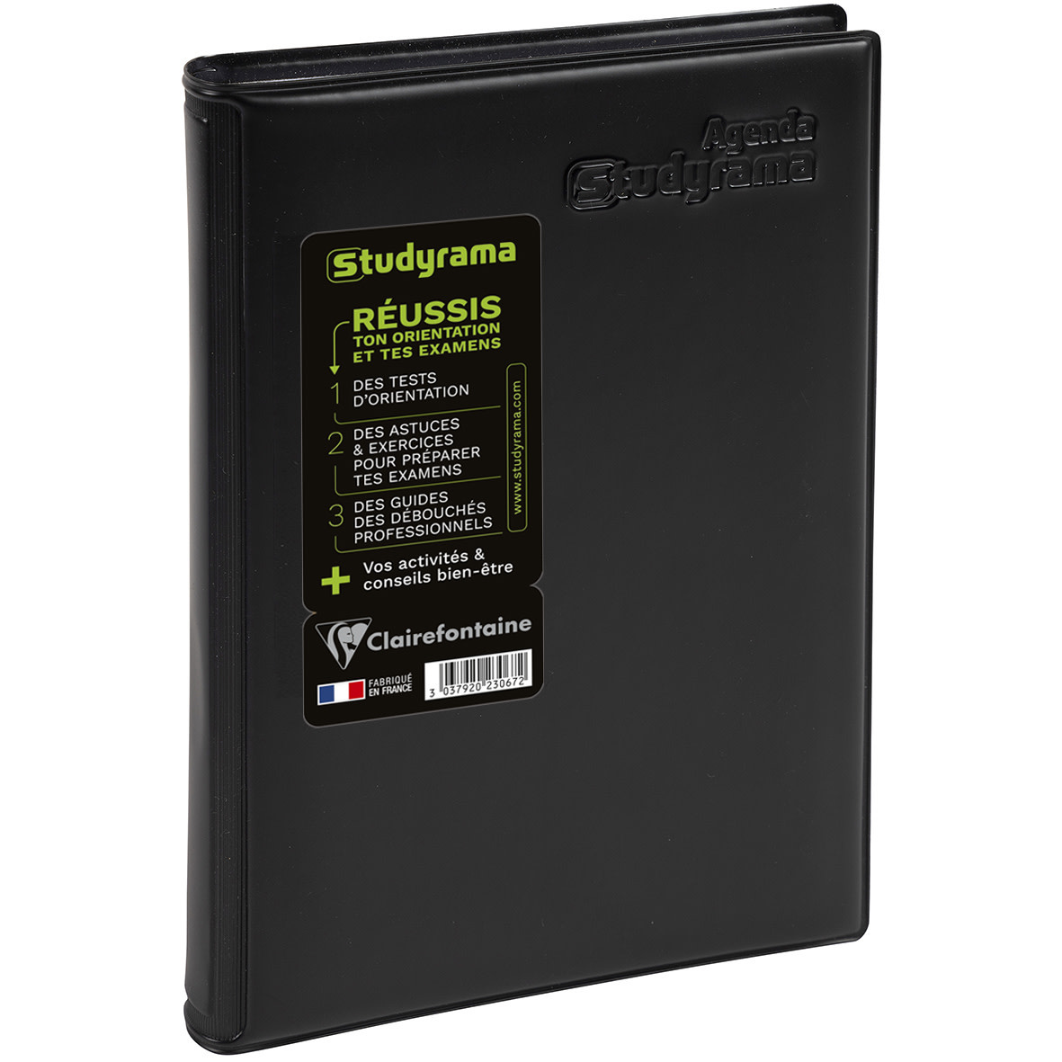 EXACOMPTA Agenda Journalier Studyrama Noir