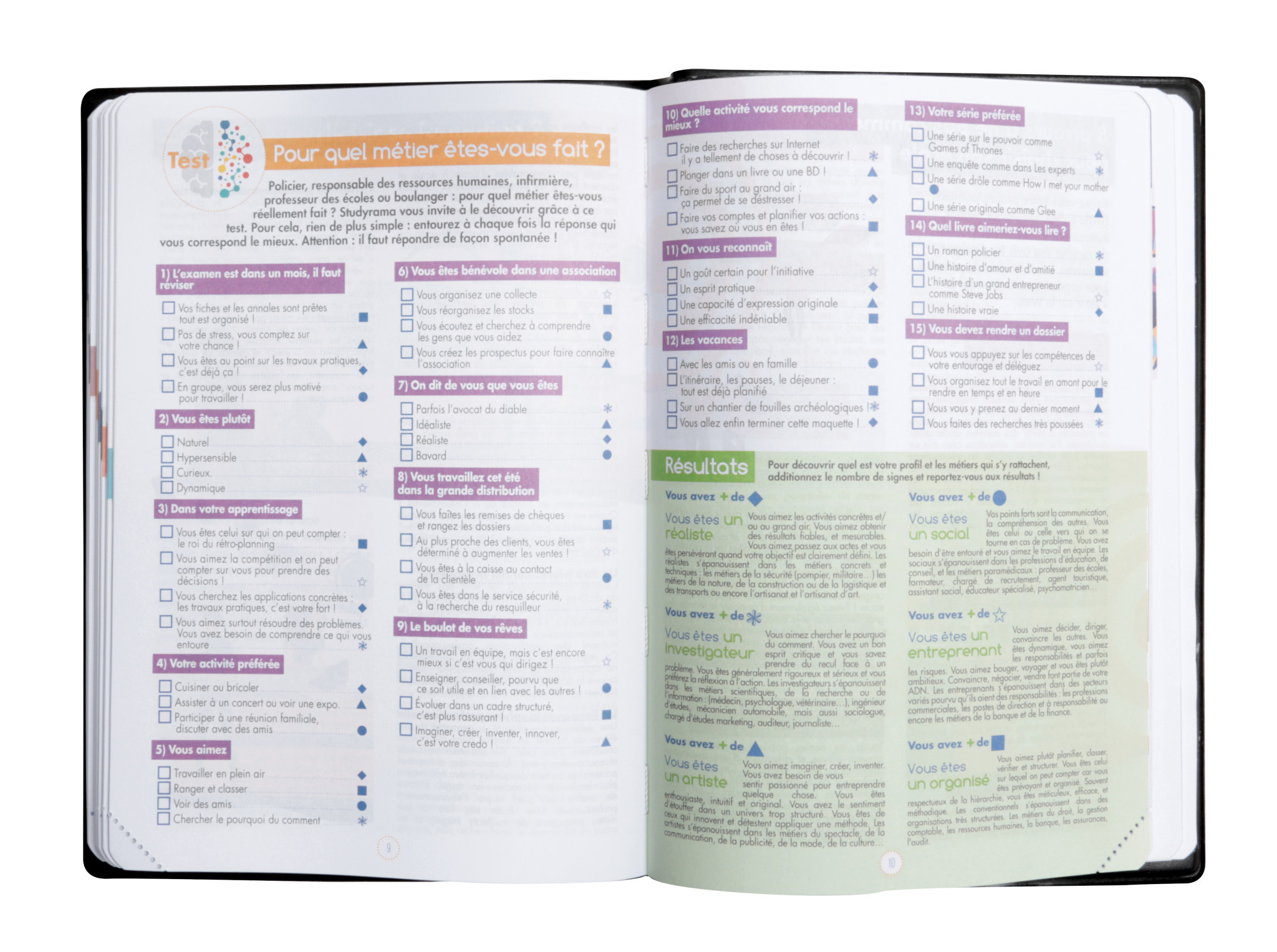 EXACOMPTA Agenda Journalier Studyrama Noir