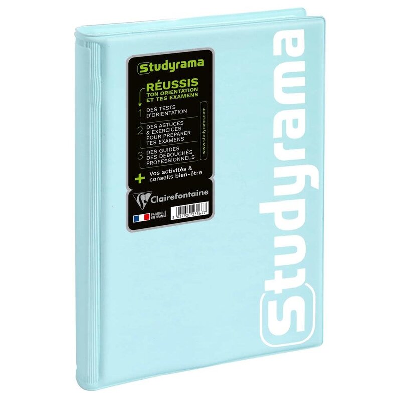EXACOMPTA Agenda Journalier Studyrama Pastel coloris aléatoires