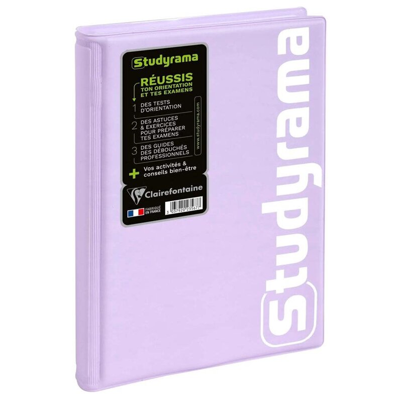 EXACOMPTA Agenda Journalier Studyrama Pastel coloris aléatoires