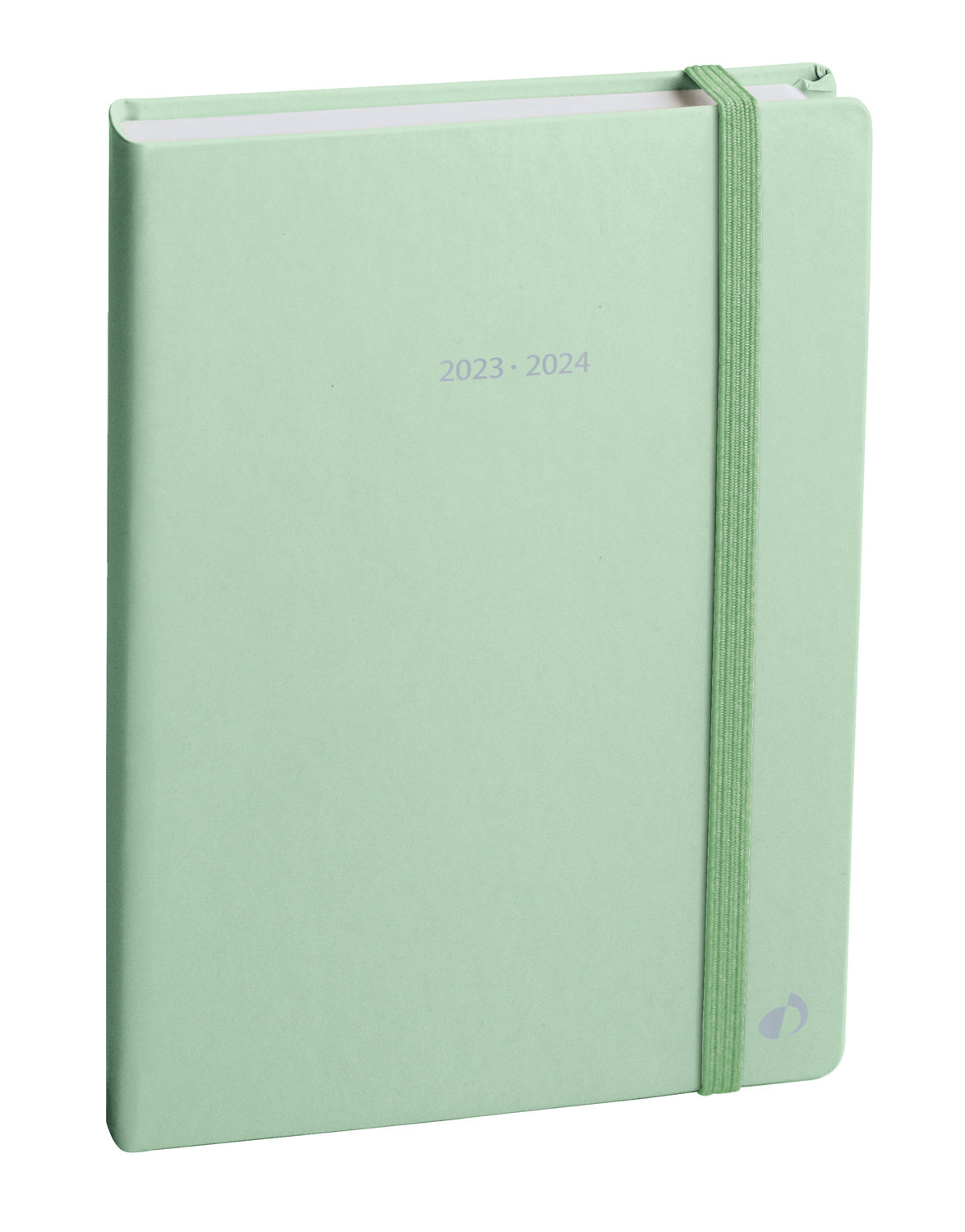 QUO VADIS Agenda Scolaire Journalier Ml Pastel Vert Cr Élast