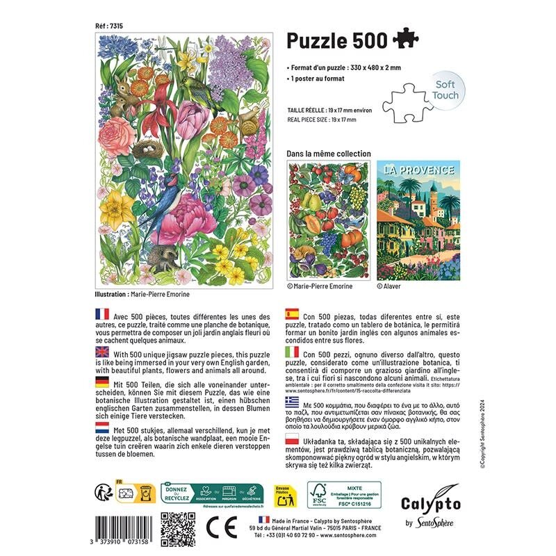 SENTOSPHERE Puzzle 500 P - Les Fleurs De Printemps