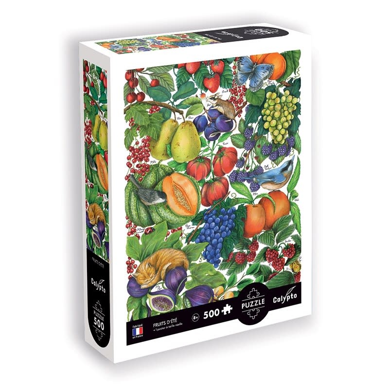 SENTOSPHERE Puzzle 500 P - Les Fruits D'Eté
