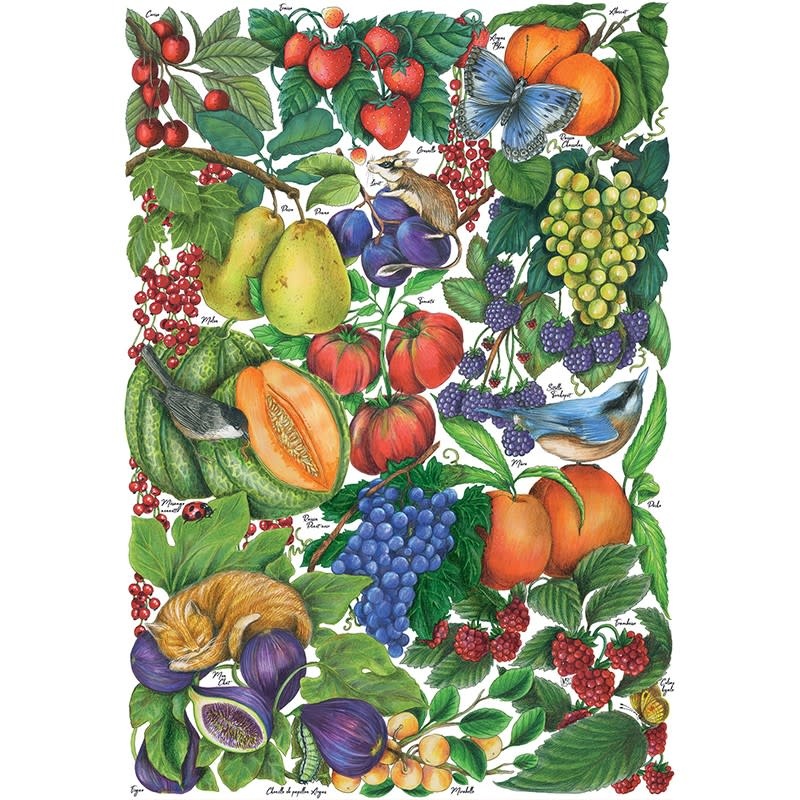 SENTOSPHERE Puzzle 500 P - Les Fruits D'Eté