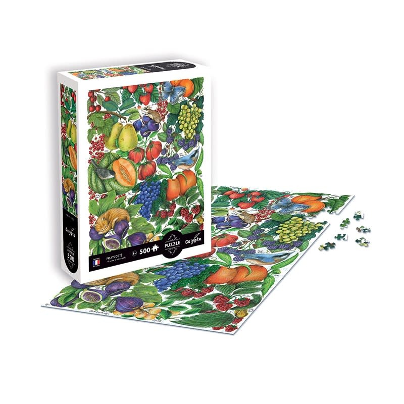 SENTOSPHERE Puzzle 500 P - Les Fruits D'Eté