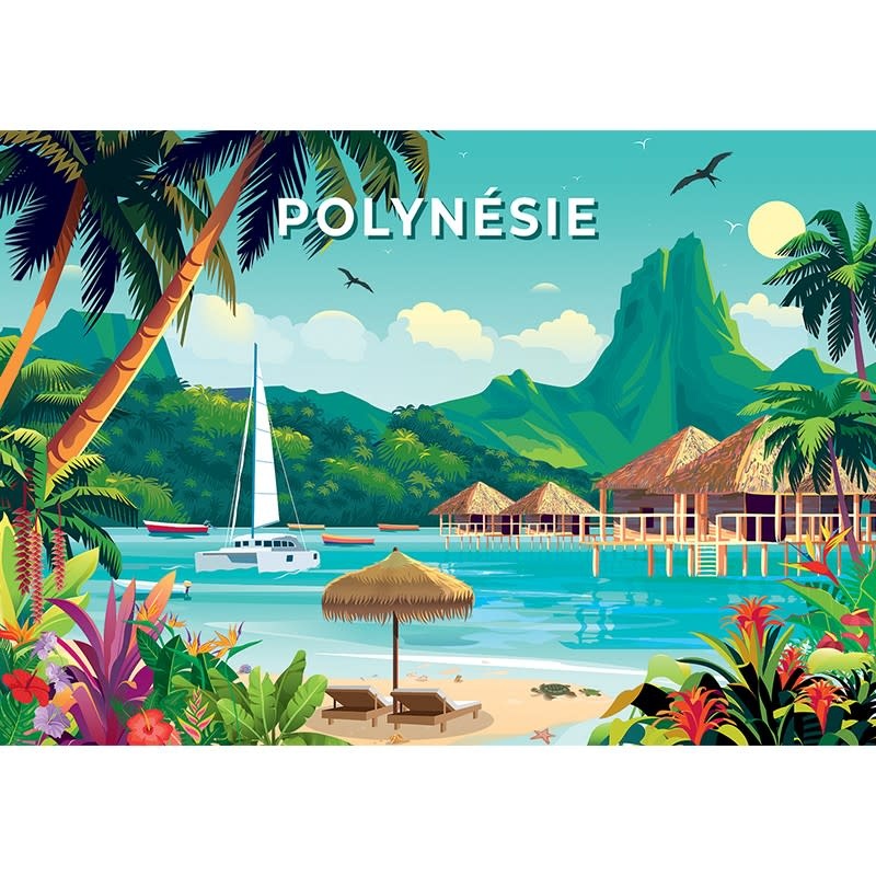 SENTOSPHERE Puzzle 1000 P - Polynésie Française
