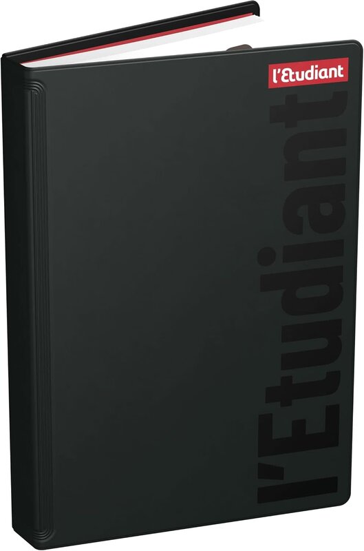 OXFORD Agenda Etudcolg College 15X20 1Jp 25-26 Noir Fr