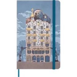 MOLESKINE Carnet de notes Casa Batlló Édition spéciale Grand format Ligné Couverture rigide