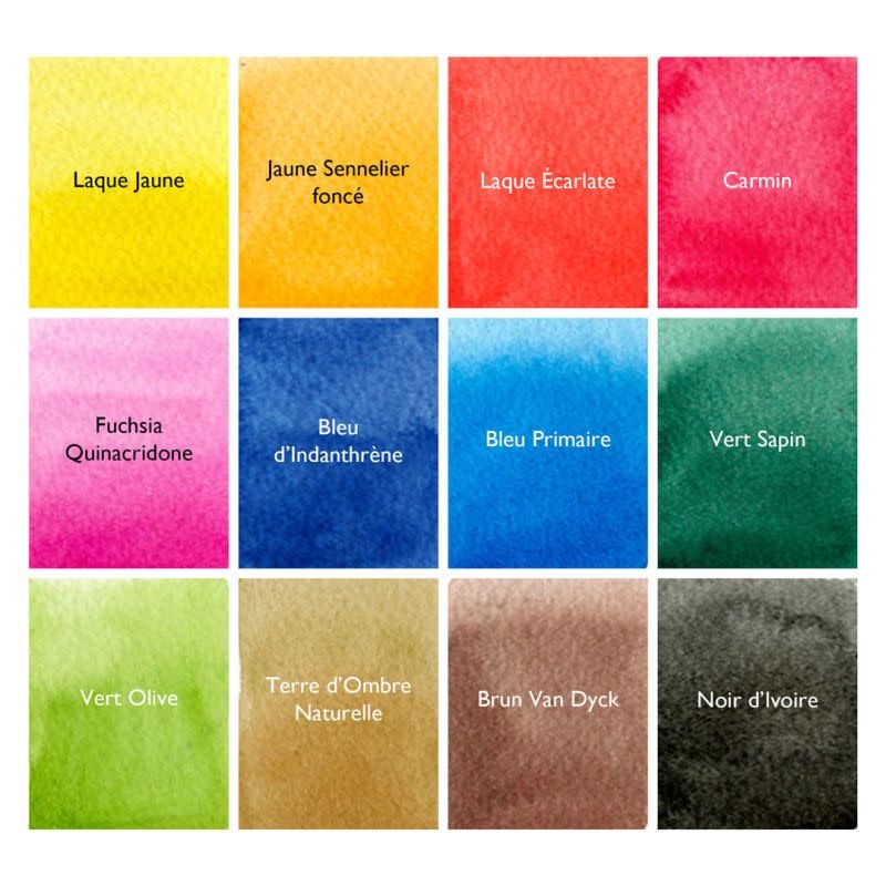 SENNELIER Kit débutant la petite Aquarelle collaboration Marie Boudon