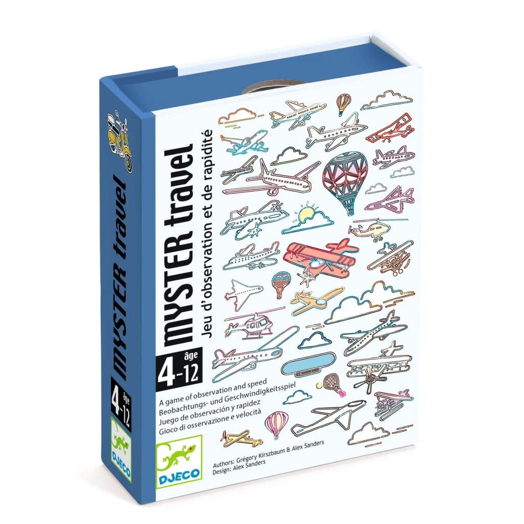 DJECO Jeux De Cartes Myster travel