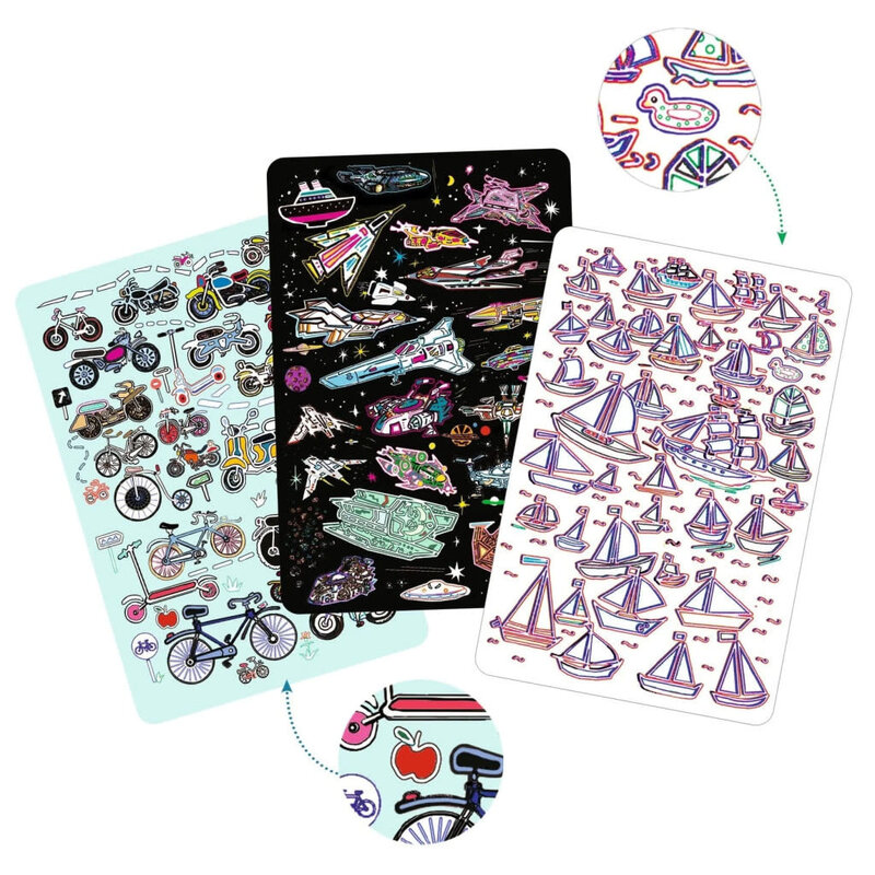 DJECO Jeux De Cartes  Myster travel