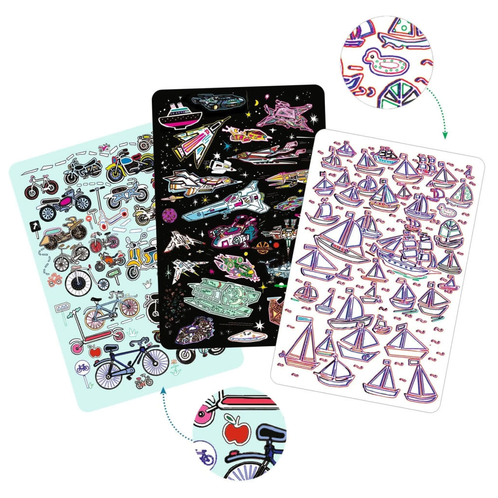 DJECO Jeux De Cartes Myster travel