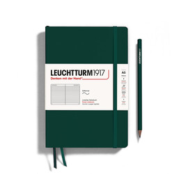 LEUCHTTURM 1917 Carnet de notes Couverture souple Forest Green, Medium (A5), 123 p., ligné