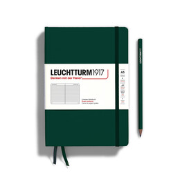 LEUCHTTURM 1917 Carnet de notes Couverture rigide Forest Green, Medium (A5), 251 p., ligné