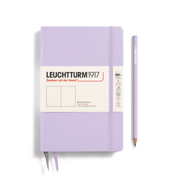 LEUCHTTURM 1917 Carnet de notes Couverture rigide Lilac, Paperback (B6+), 219 p., blanc