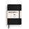LEUCHTTURM 1917 Carnet de notes Couverture rigide Noir, Medium (A5), 411 p., blanc