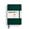 LEUCHTTURM 1917 Carnet de notes Couverture rigide Forest Green, Medium (A5), 411 p., blanc