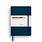LEUCHTTURM 1917 Carnet De Notes Couverture Rigide Deep Sea, Medium (A5), 251 P.,Blanc