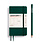 LEUCHTTURM 1917 Carnet de notes Couverture souple Forest Green, Pocket (A6), 123  p., blanc