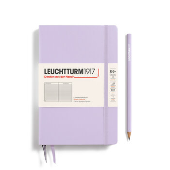 LEUCHTTURM 1917 Carnet de notes Couverture rigide Lilac, Paperback (B6+), 219 p., ligné