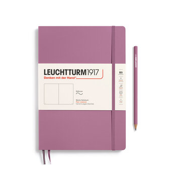 LEUCHTTURM 1917 Carnet de notes Couverture souple Dusty Rose, Composition (B5), 123 p., blanc