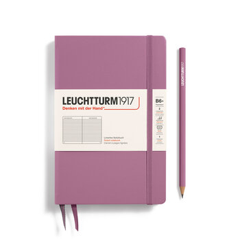 LEUCHTTURM 1917 Carnet de notes Couverture rigide Dusty Rose, Paperback (B6+), 219 p., ligné