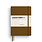 LEUCHTTURM 1917 Carnet De Notes Couverture rigide Spice Brown, Medium (A5), 251 P., Pointillé