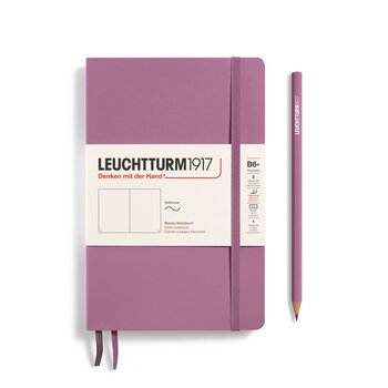 LEUCHTTURM 1917 Carnet de notes Couverture souple Dusty Rose, Paperback (B6+), 123 p., blanc