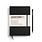 LEUCHTTURM 1917 Carnet de notes Couverture rigide Noir, Medium (A5), 251 p., ligné