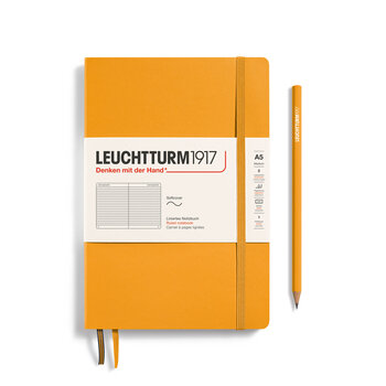 LEUCHTTURM 1917 Carnet de notes Couverture Souple Rising Sun, Medium (A5), 123 P., Ligné
