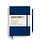 LEUCHTTURM 1917 Carnet de notes Couverture rigide Bleu Marine, Medium (A5), 251 p., ligné