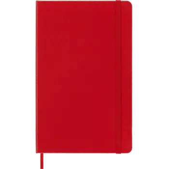 MOLESKINE Carnet Classique Grand Format Ligné Rouge Ecarlate Couverture Souple