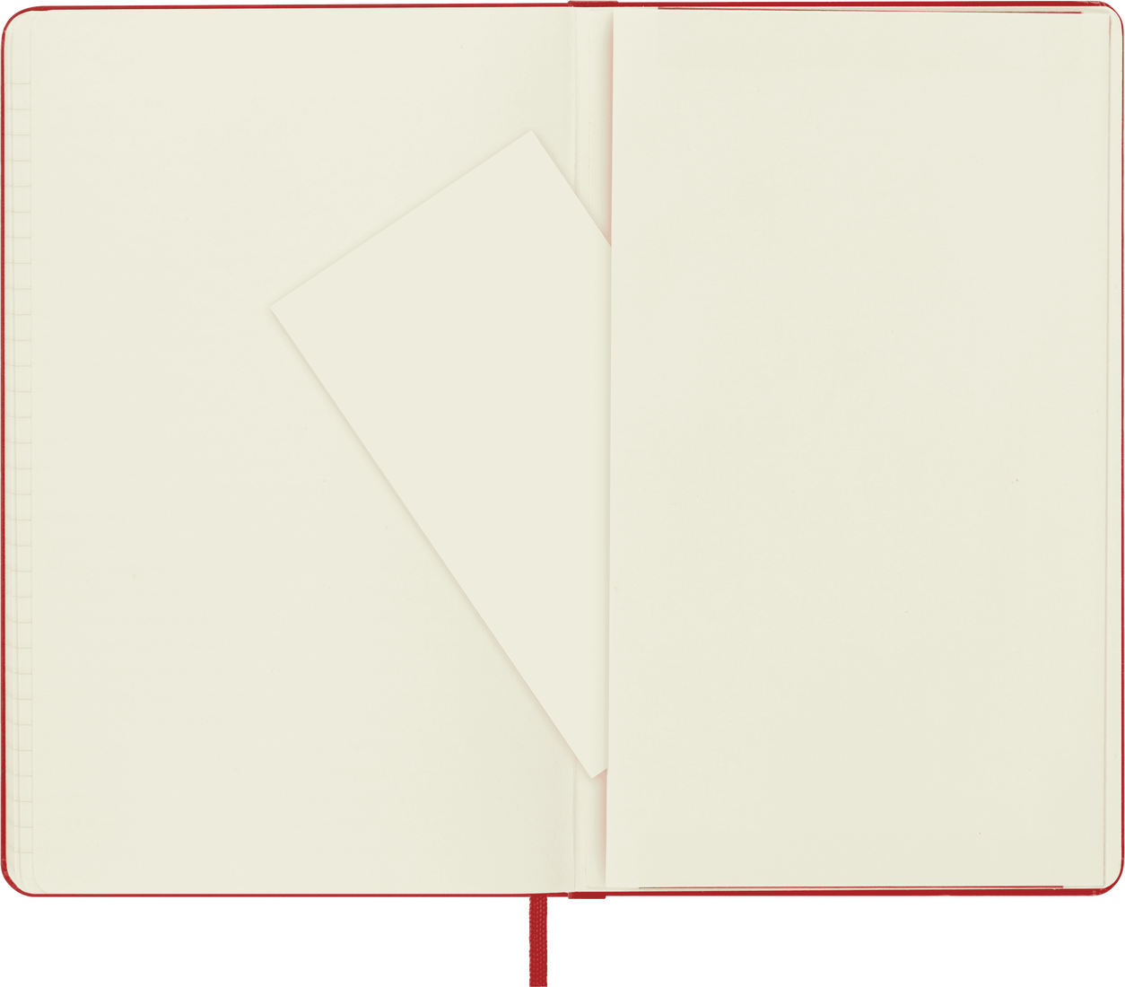 MOLESKINE Carnet Classique Grand Format Ligné Rouge Ecarlate Couverture Souple