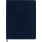 MOLESKINE Carnet Classique Très Grand Format Ligné Bleu Saphir Couverture Souple
