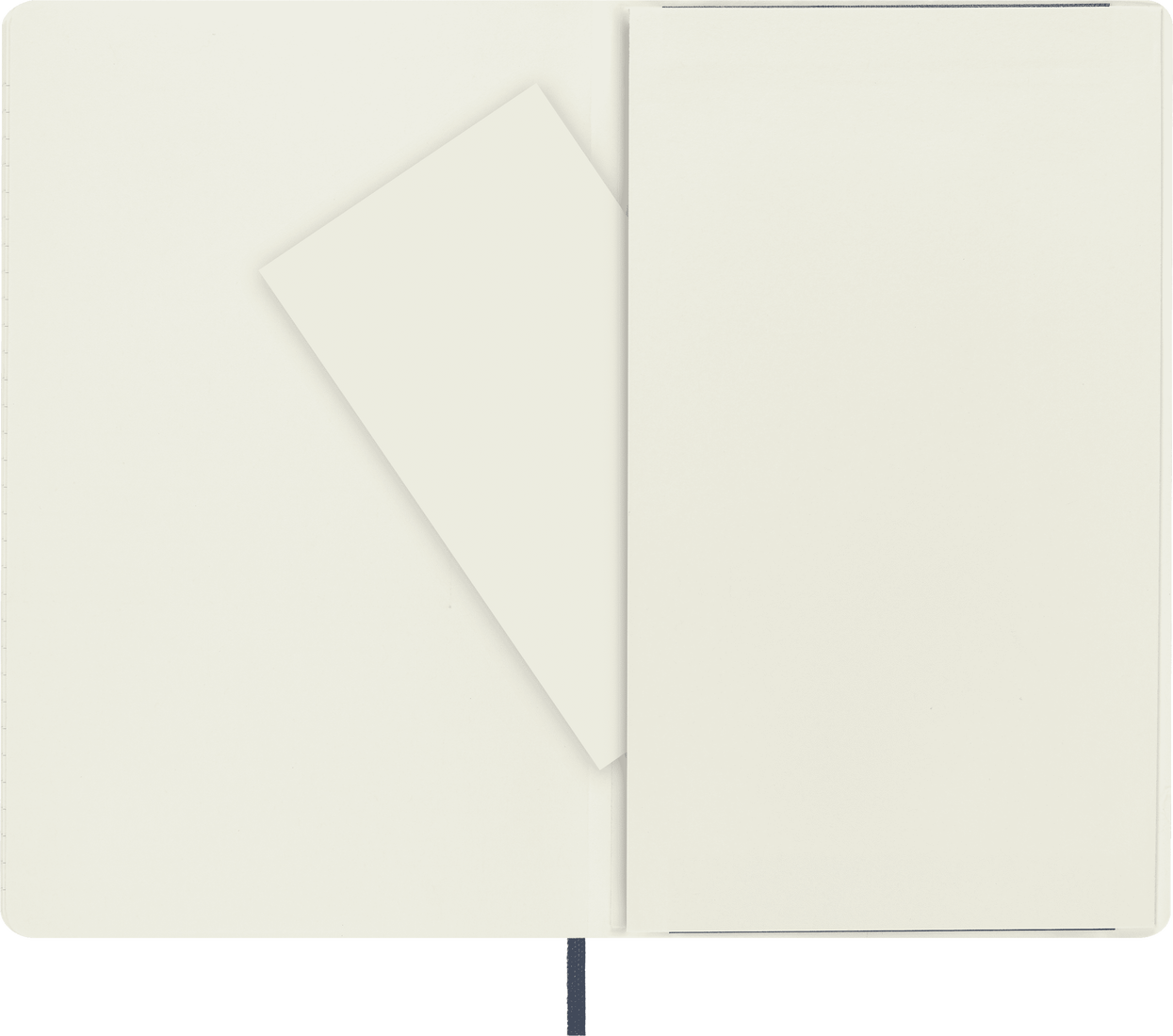 MOLESKINE Carnet Classique Grand Format Ligné Bleu Saphir Couverture Souple