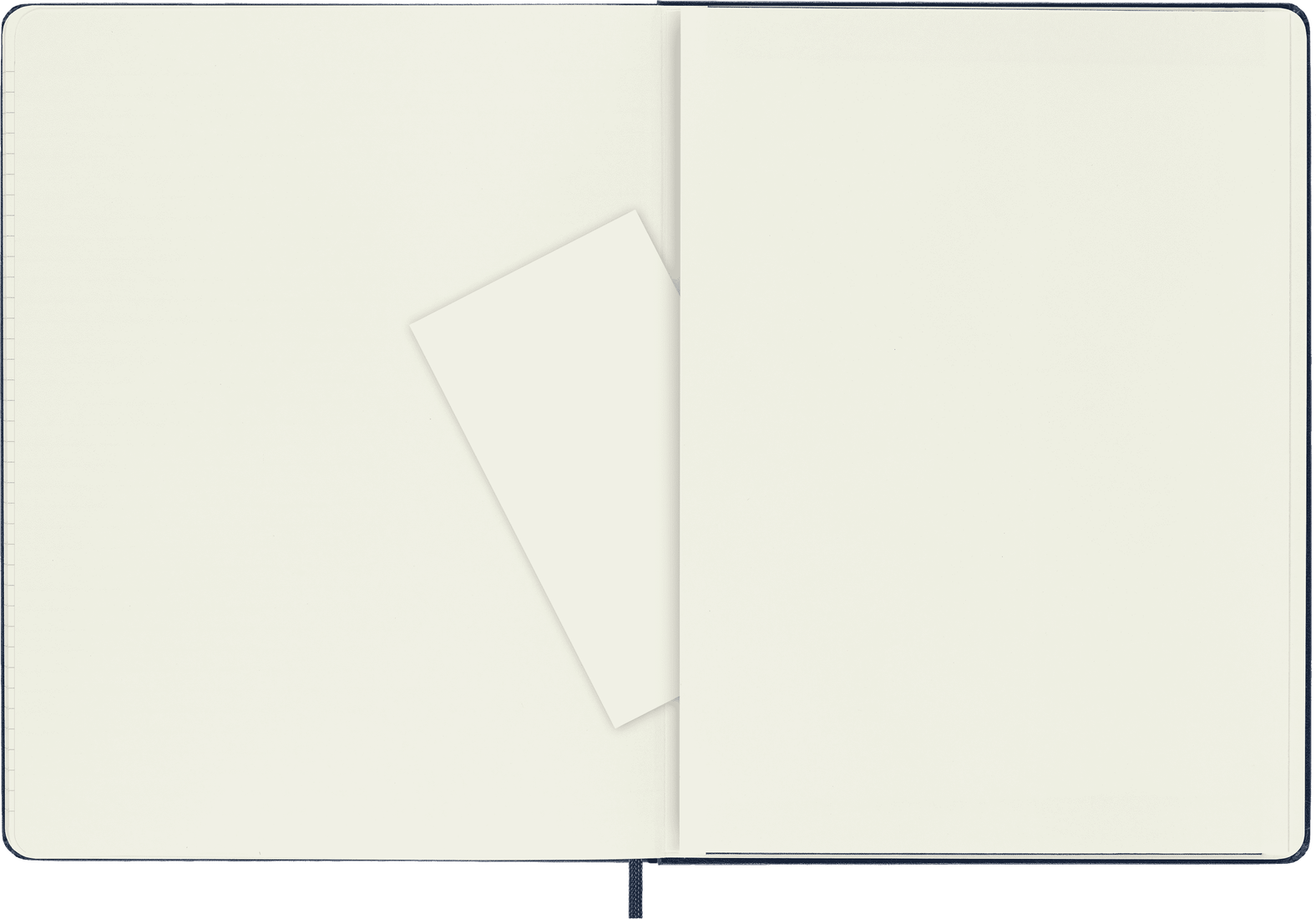 MOLESKINE Carnet Classique, Très Grand Format, Ligné, Bleu Saphir, Couverture Rigide