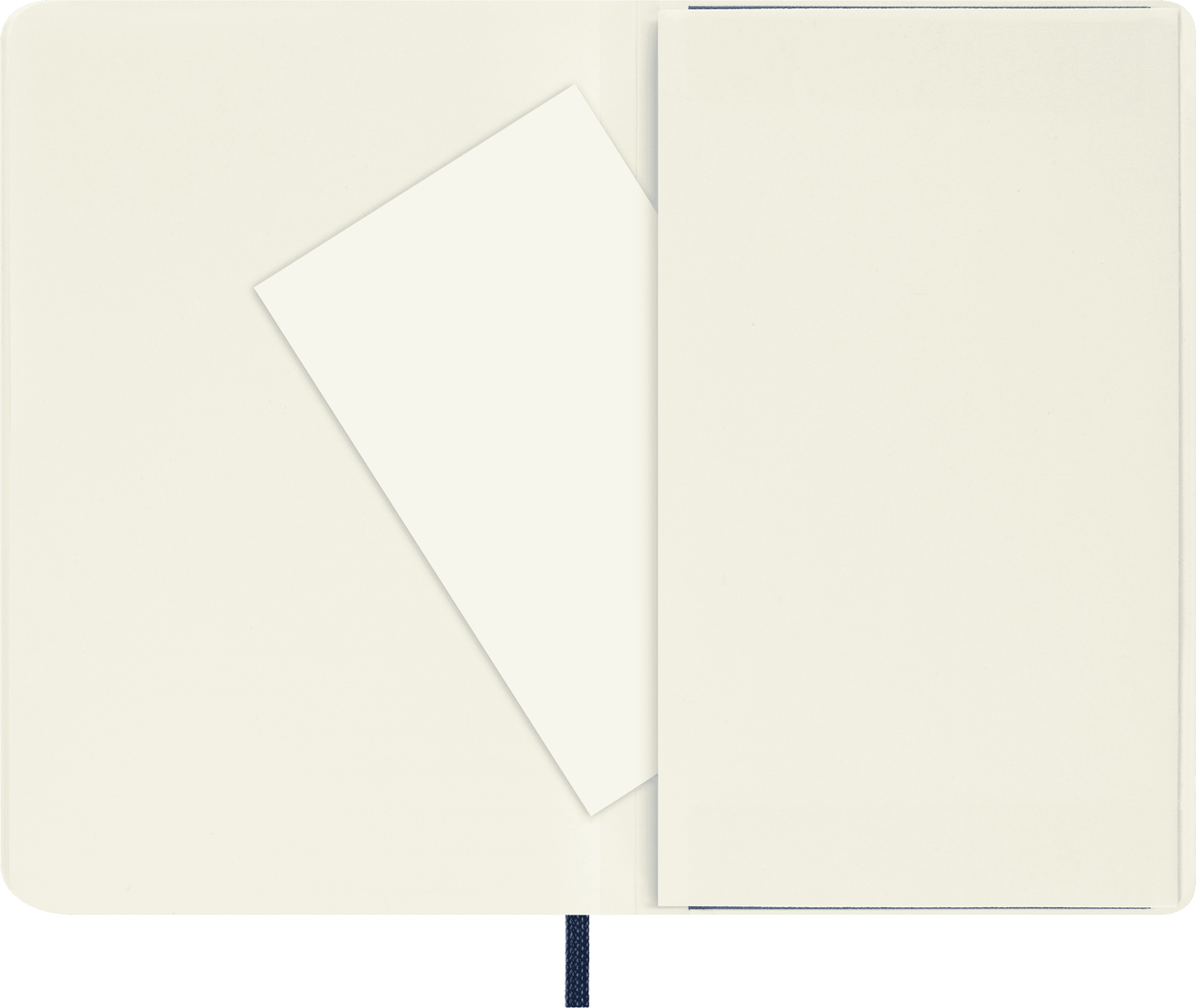 MOLESKINE Carnet Classique Format De Poche À Pages Blanches Bleu Saphir Couverture Souple