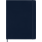 MOLESKINE Carnet Classique Très Grand Format, À Pages Blanches, Bleu Saphir, Couverture Rigide