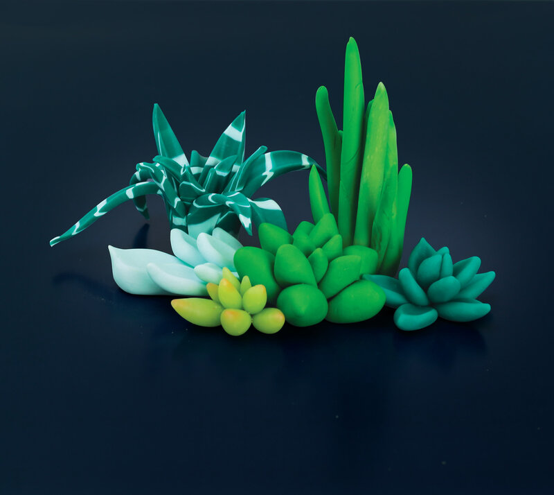 GRAINE CREATIVE Kit Fimo Terrarium
