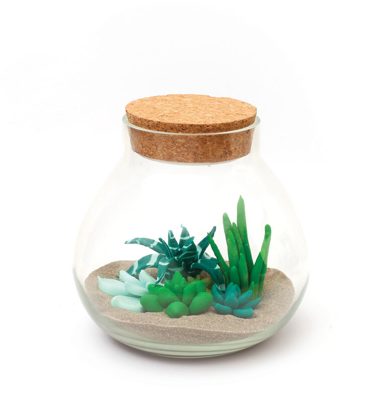 GRAINE CREATIVE Kit Fimo Terrarium