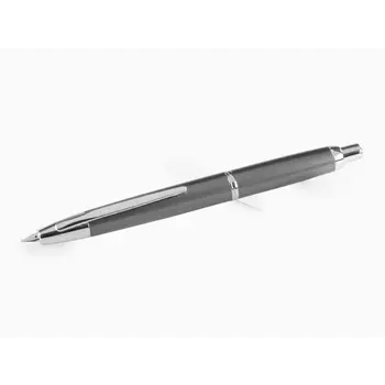 PILOT Capless Stylo Plume rétractable Decimo - Gris - Plume Moyenne - En Coffret
