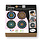 ALADINE Coffret Dot Painting 8 Ronds 10 Cm Certifié Pefc 100%