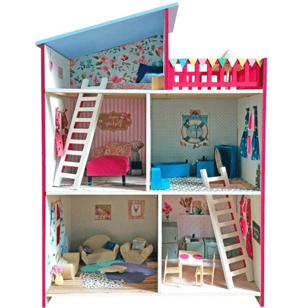 GOMILLE Maison Poupee 38X19 - H55Cm (F)