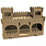GOMILLE Château Fort 52X21-  H34 Cm (F)