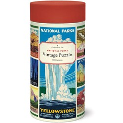CAVALLINI & Co. Puzzle 1000 pièces National Parks Posters 55x70cm